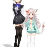 猫耳VTuber『黒咲りん＆ちくわ』VRライブが決定！「一周年記念にゃんにゃんパラダイス」をclusterで開催